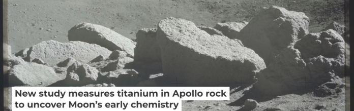 The Camelot crater in the Moon’s Taurus-Littrow Valley is where the sample containing trivalent titanium was found. NASA/Apollo 17: AS17-145-22159